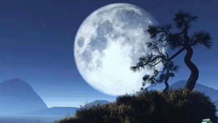 云山秋月同题《月是中秋圆》