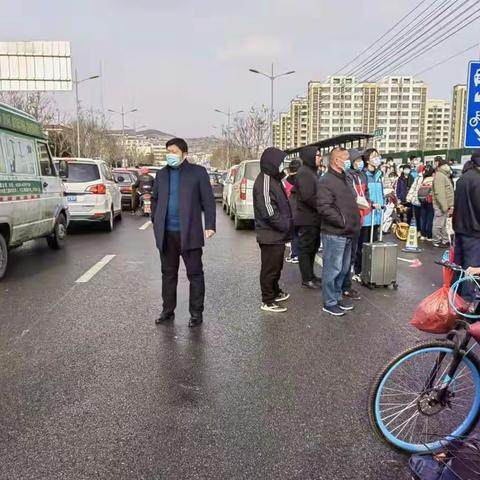 雪后迎来大休，全心护生平安走——泰安第十九中学高二级部学生大休