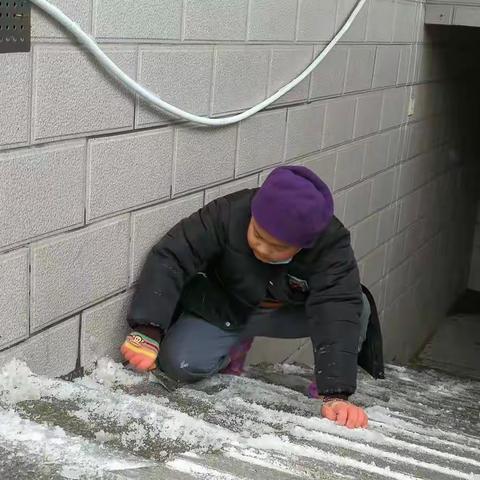 志愿服务“雪中行”