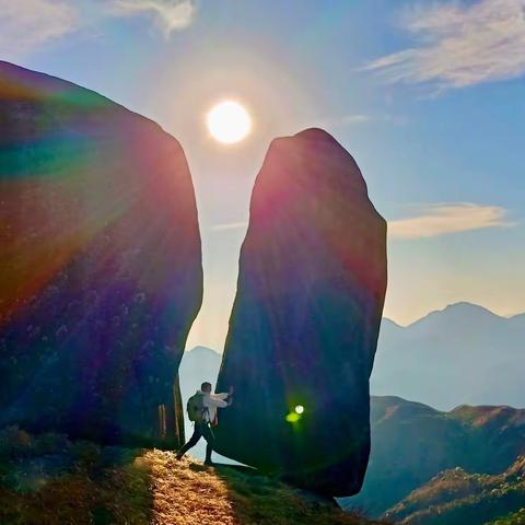 徒步穿越九嶷山三大石山