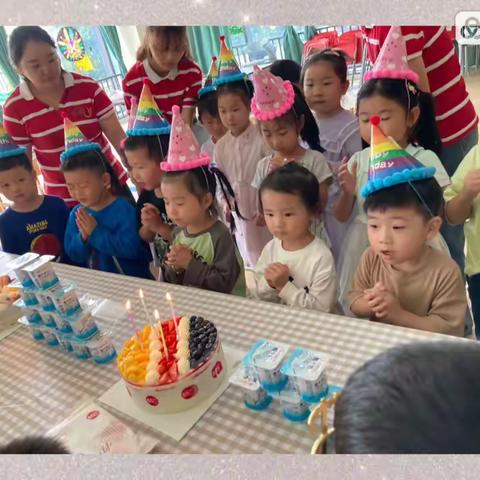 爱德美幼儿园集体生日会