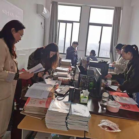 天润小学语文组10月份教学常规检查