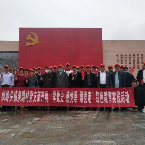 凝心聚力学党史、砥砺前行强党性           —枫岭头镇泉塘村开展党史学习教育