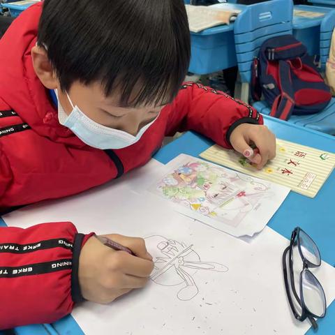 🏫自然岭小学美术社团  六年级（2）班第 七次课堂笔记📝