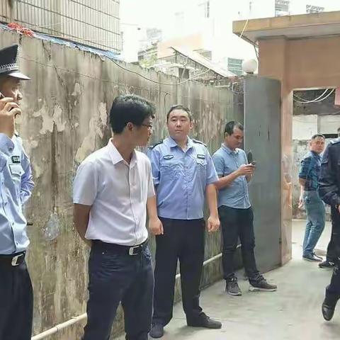 北胜社区扫黑除恶整治行动