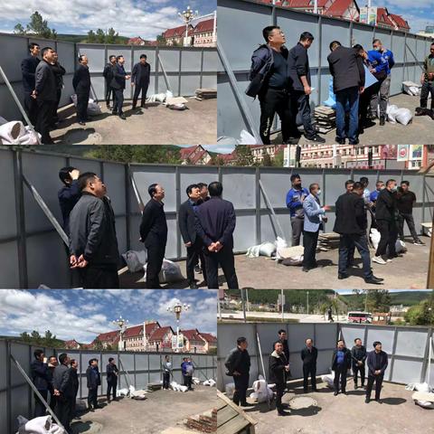 兴安盟分行加快推进温泉街支行装修建设工程进度召开现场协调会议