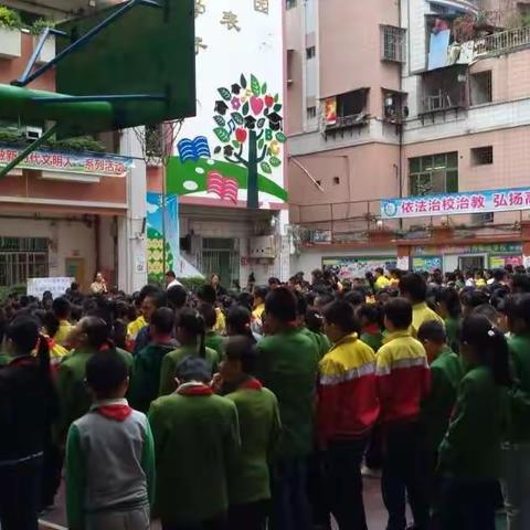 梧州市培正学校安全消防疏散演练