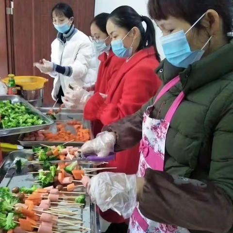 茂林镇中心幼儿园美食自助餐活动