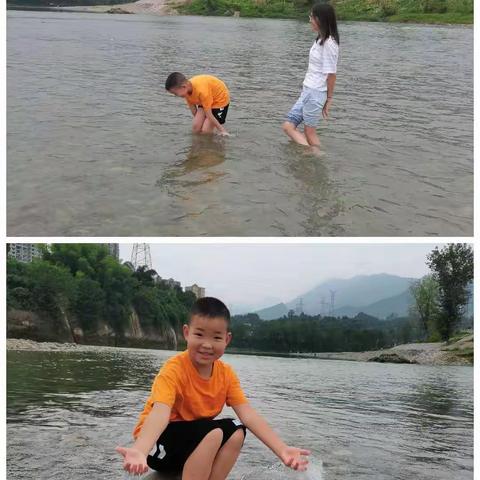 我的快乐暑假_____306班   杨子涵