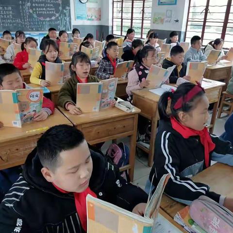 驼峰前蔷薇小学“读、写、讲”活动展示