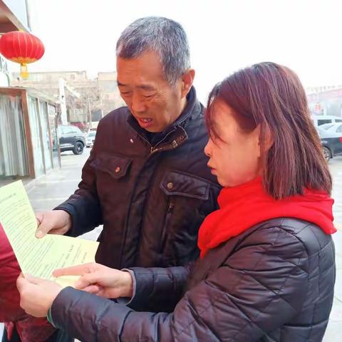 东风社区深入开展扫黑除恶宣传活动