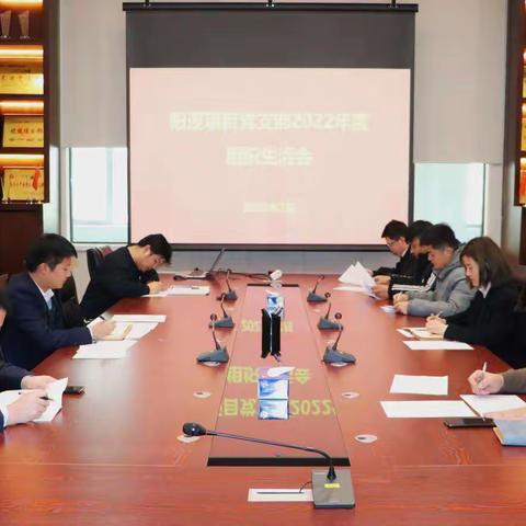 【基层党建】阳逻项目党支部召开2022年度组织生活会