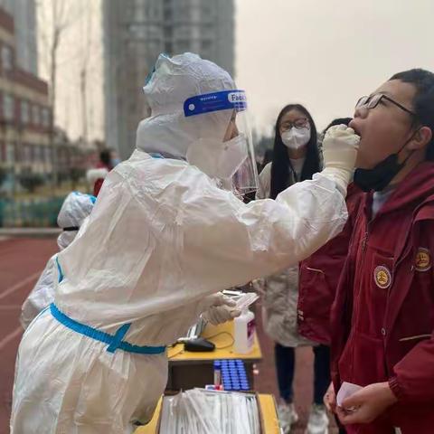 核酸检测筑防线，齐心协力迎开学——北沈家桥小学开学前核酸检测工作纪实