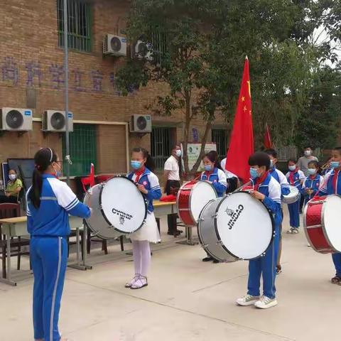 逐梦新时代   争做好少年——南位学区策村小学举行庆“六一”暨新队员入队仪式