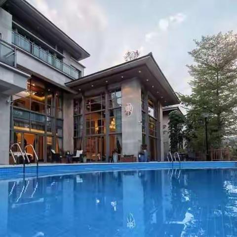 从化温泉/半山奢华泳池/8房12床