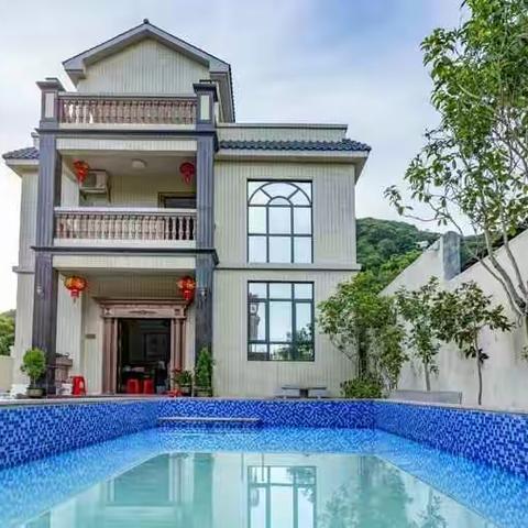 从化碧悦山居/豪华温泉民宿/5房10床