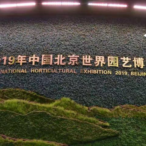 参观2019年中国北京世界园艺博览会