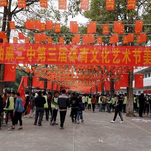 油麻二中第三届体育文化艺术节之美食节（2019.11）