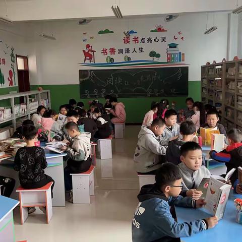 关爱学生幸福成长｜邱县贾寨小学:书籍点亮人生 书香洋溢校园