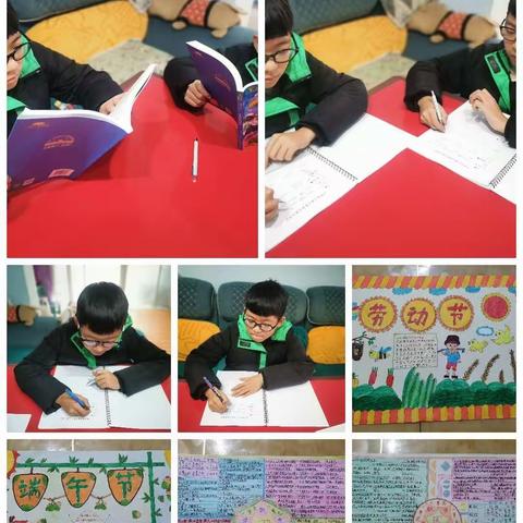 邓乔文，邓乔元，七个一德育主题活动，丰富多彩的寒假生活。