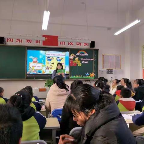 名师指引，成就专业――迪村小学英语老师赴观音渡小学听专家讲座