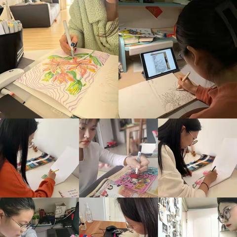 【凤凰·美术】“云”上相约，足不出户——停课不停学， 线上教学迎风而上