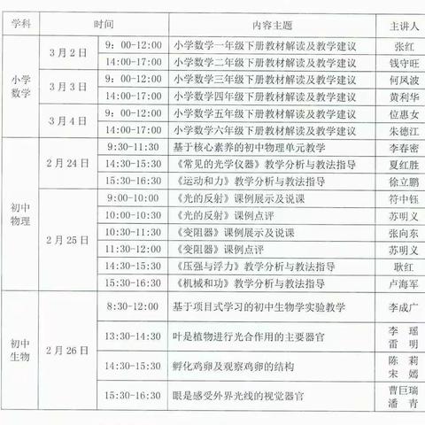 2022江山小学开展北师大版小学数学教材网络培训活动