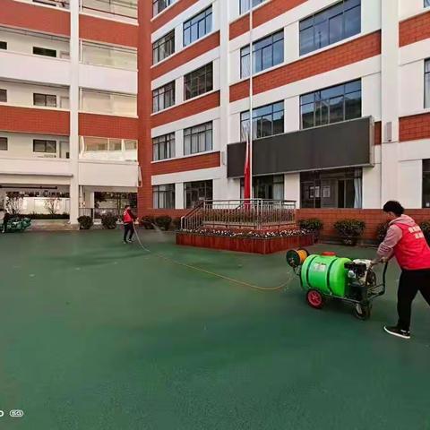 防疫防控，我们在行动—春城小学教育集团新闻路校区元旦防疫落实