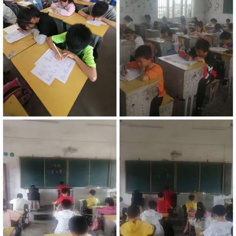 “展计算风采，享数学魅力”——仙人渡小学数学计算大赛活动。