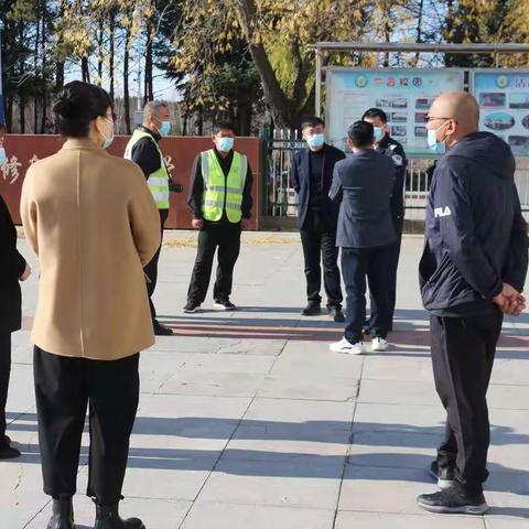 护航开学 联动检查——浓江农场多部门联合检查组深入同江市浓江学校开展疫情防控专项督查