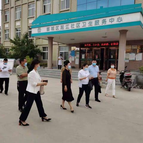 区卫健委院感专家组到我中心开展疫情防控专项督导指导工作