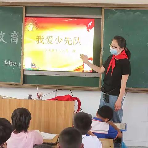 苗楼联小开展少先队队前教育活动