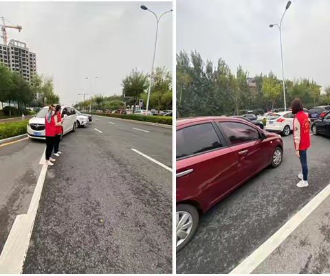 从小践行交通文明---南开小学三年十二班执勤