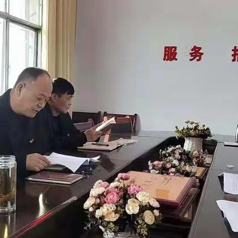 河街乡教育总支召开党史学习教育动员大会