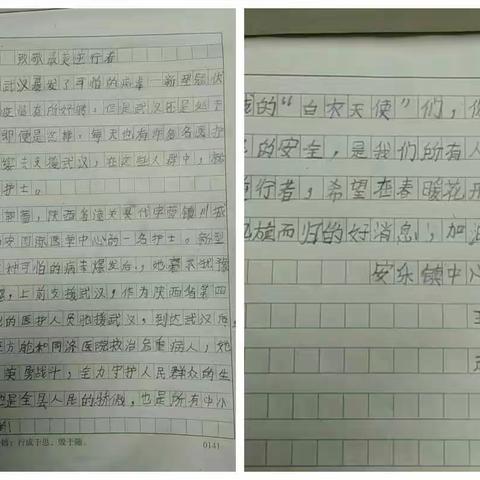 致敬逆行者，传承爱国情 ——安乐镇中心小学学生向逆行者致敬，为武汉加油！