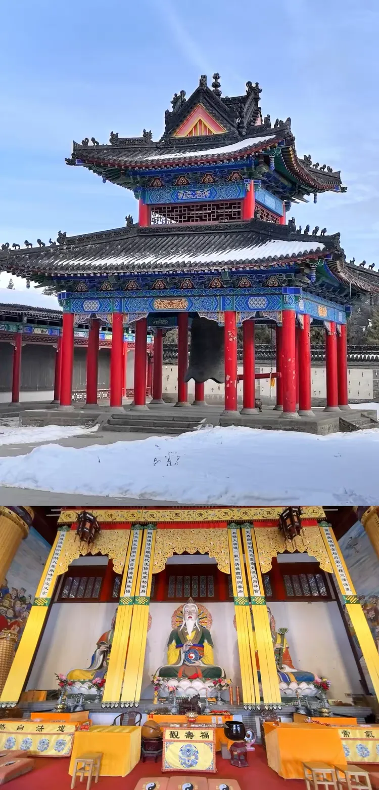 新疆天山天池铁瓦寺