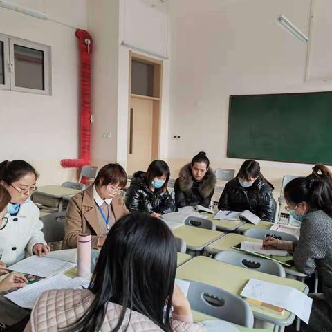 顺平县第三小学“青蓝工程” — 一二年级语文教师教研活动