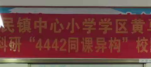 同课出精彩  异构促成长——乐民镇中心小学学区黄马片区“4442同课异构”校际教研交流活动英语复习课篇