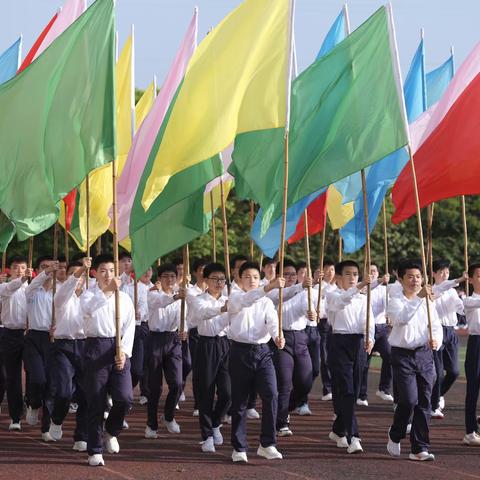 东台市实验中学秋季田径运动会开幕式（第二集）