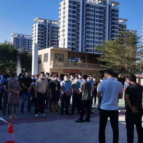 抱坡村开展核酸检测应急演练活动