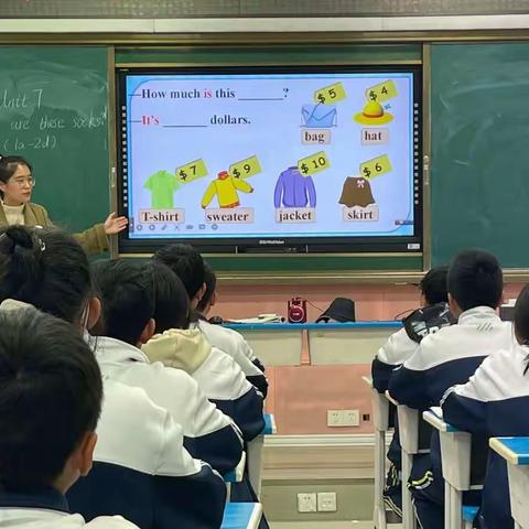 “Let's go shopping！”探沂中学英语教研活动之购物篇