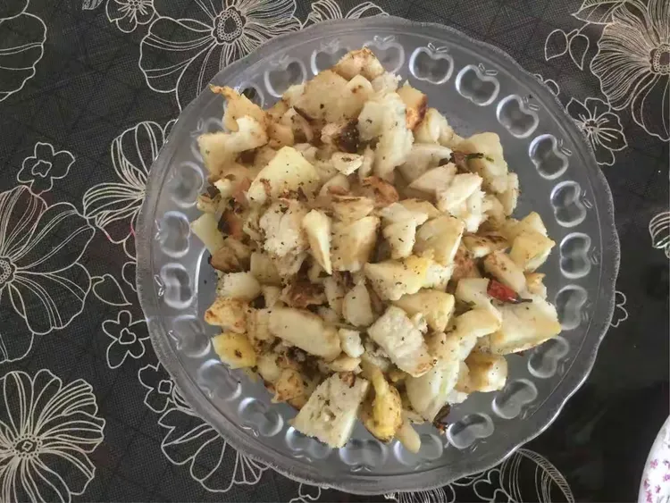 暑假美味佳肴之十——炒馍