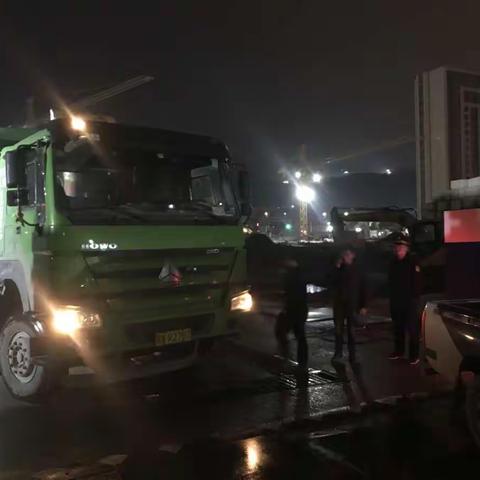 “五一”渣土管理不打烊，坚守岗位不松懈