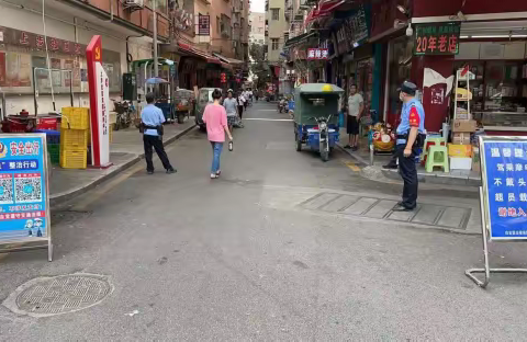 同德街残联积极参与同德街摩电交通安全整治第五十四次全区统一行动