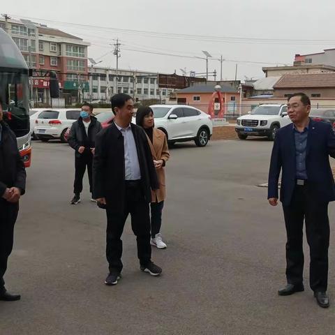 章丘区退役军人事务局到我站参观交流