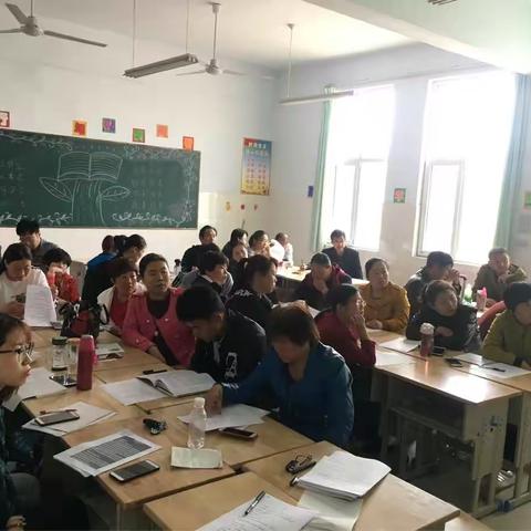 白马湖镇语文组教研活动2018年5月5日