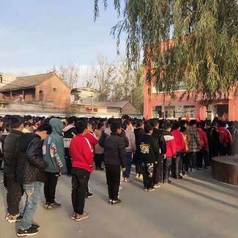 留固镇东街小学新一周升旗仪式