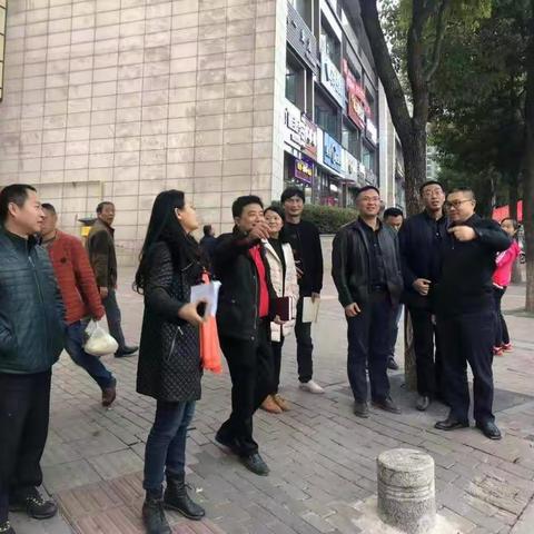 仙桃街道领导一行参观考察木耳镇空港乐园公租房