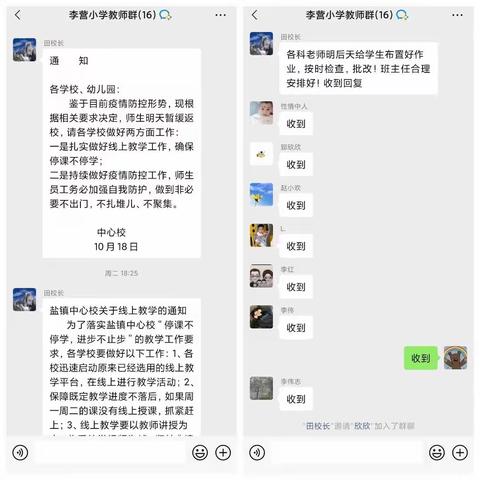 众志成城抗疫情，线上教学各显能——记盐镇乡李营小学线上教学