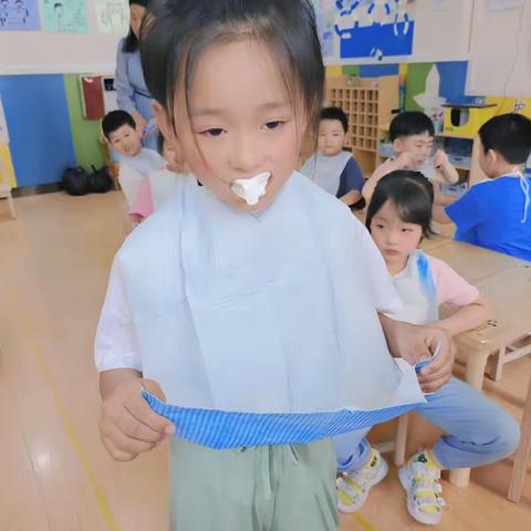 大一班第二次涂氟活动